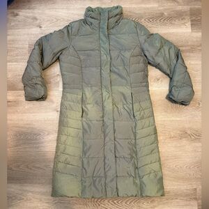 Calvin Klein Women's Green Puffer Coat